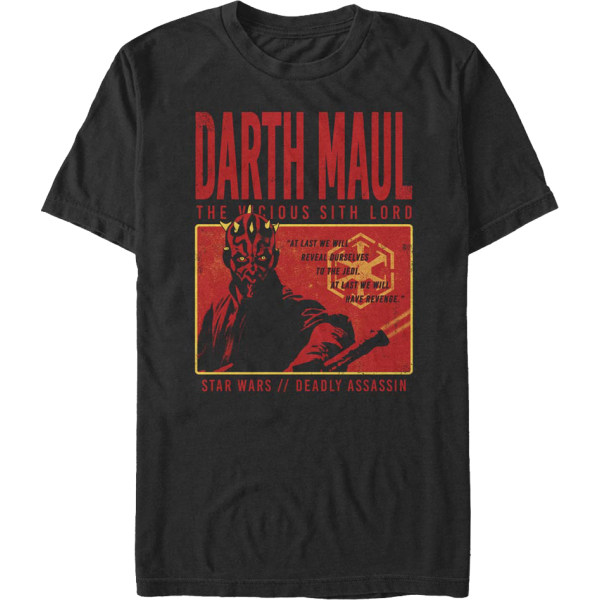 Onda Sith Lord Darth Maul Star Wars T-shirt L