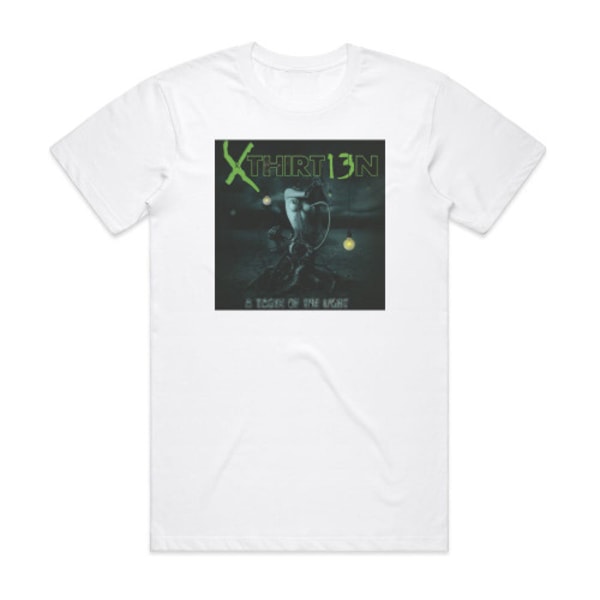 Xthirt13n A Taste Of The Light -albumin kansi -valkoinen T-paita XXXL