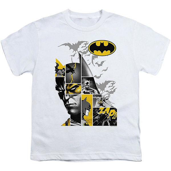 Nuori Kapeahuippuinen Collage Batman -paita XXXL
