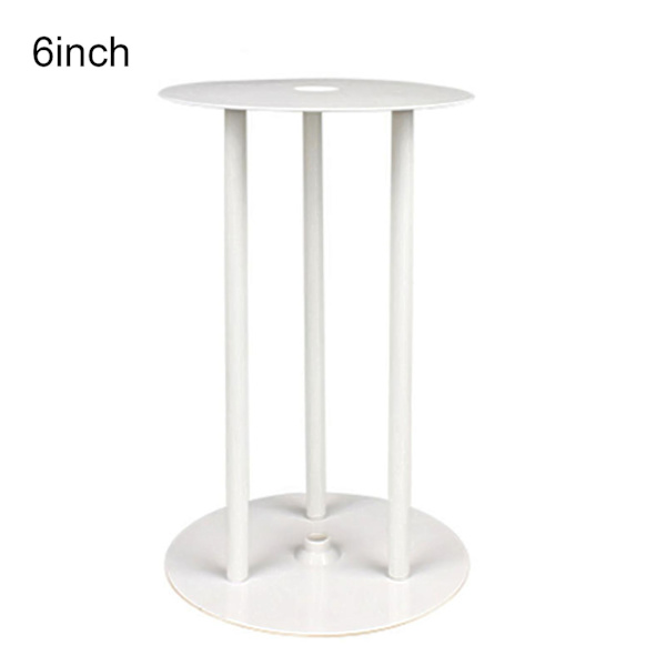 Sijiali 6/8/10 Tuuman 3-tasoinen Kakkujalusta Pidike Syntymäpäiväjuhlatarvikkeet Pohjan Kanssa 6inch