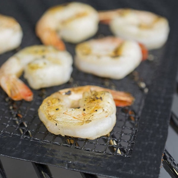 2 kpl BBQ-grillin mattoa, tarttumaton verkkomatto BBQ uudelleenkäytettävä grillin verkko