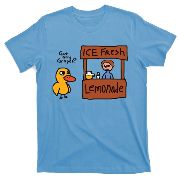 Got Any Grapes Duck Song Lemonade T-Shirt M