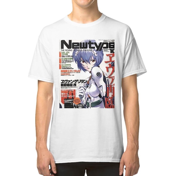 NGE - Rei Ayanami Tidningsomslag T-shirt XL