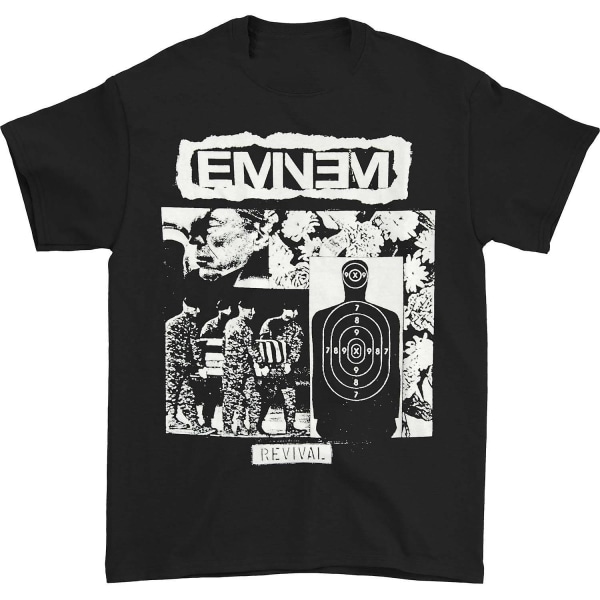 Eminem BW Target Collage T-shirt M