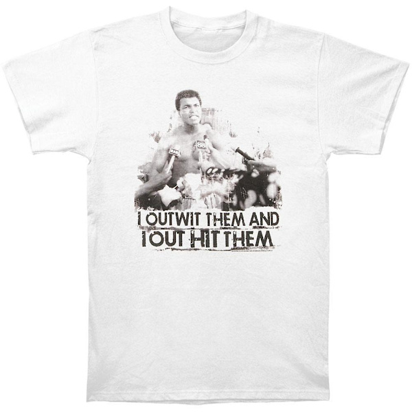Muhammad Ali Out Wit Out It T-shirt M
