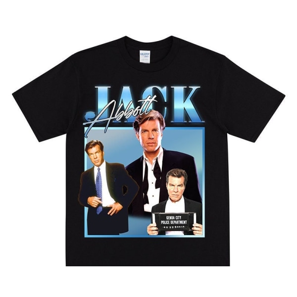 JACK ABBOTT Hyldest T-shirt Black XL