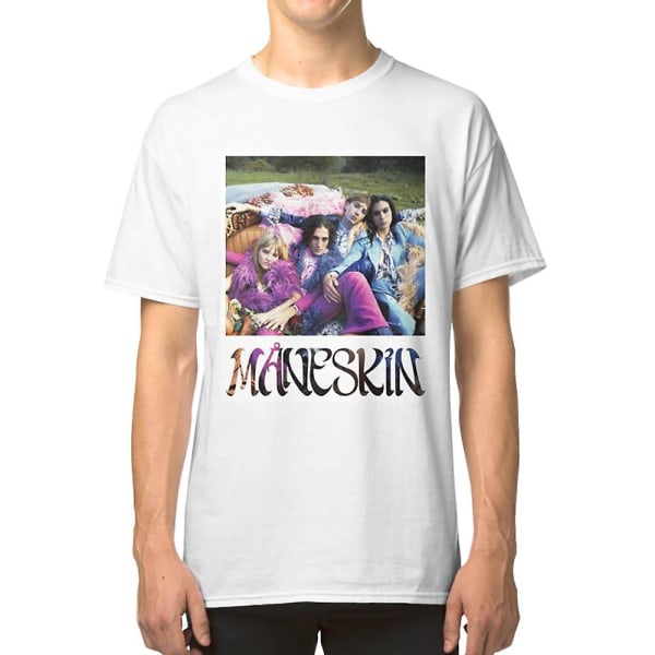 Maneskin poster T-shirt XXXL