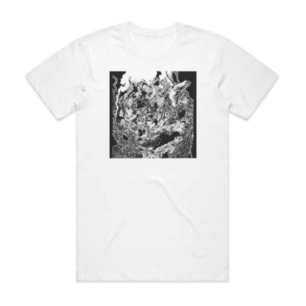 Wildernessking The Writing Of Gods In The Sand Album Cover T-shirt Hvid L