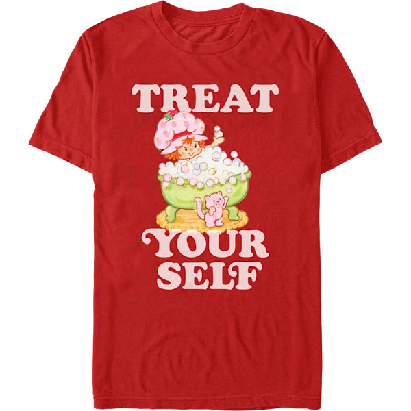 Forkæl Dig Selv Jordbær Shortcake T-Shirt M