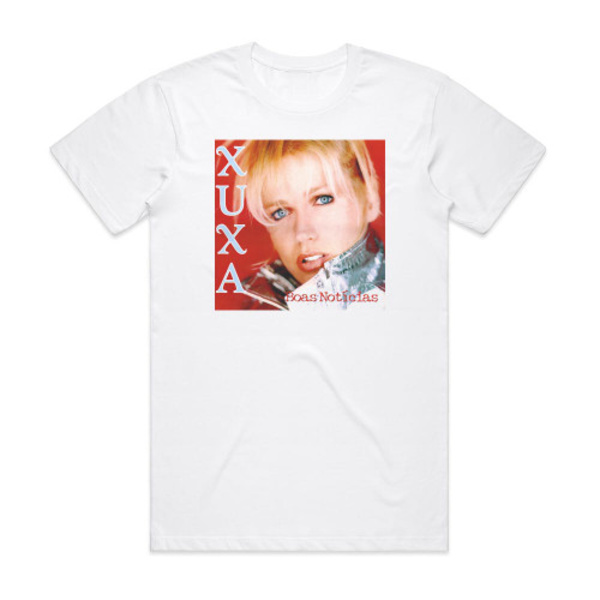 Xuxa Boas Notcias Album Cover T-shirt Hvid XXXL