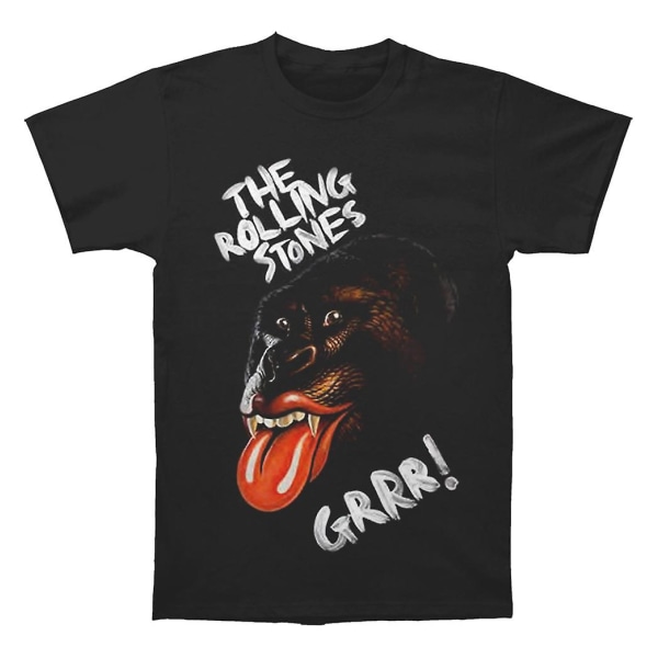 The Rolling Stones Grrr Musta Gorilla T-paita L