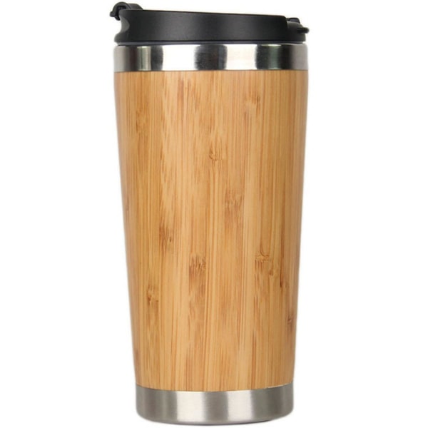 1 x Rejsestål Termokrus, Gudinde Krus og 1 x Bambus Kaffe Termokrus