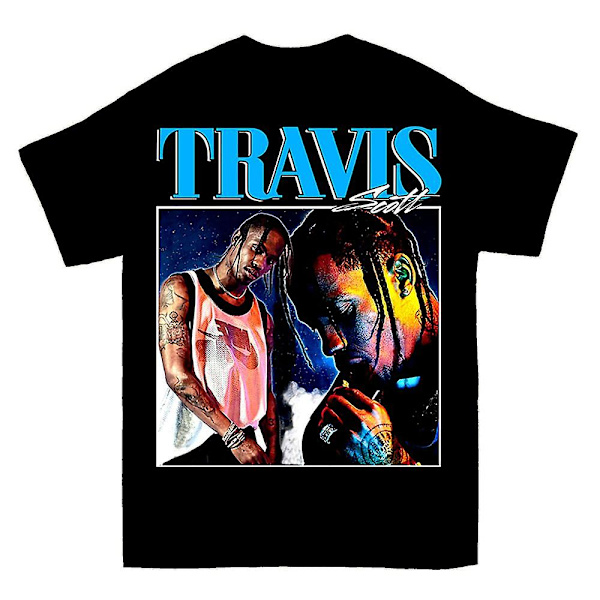 Travis Scott Rapper Vintage T-shirt XL