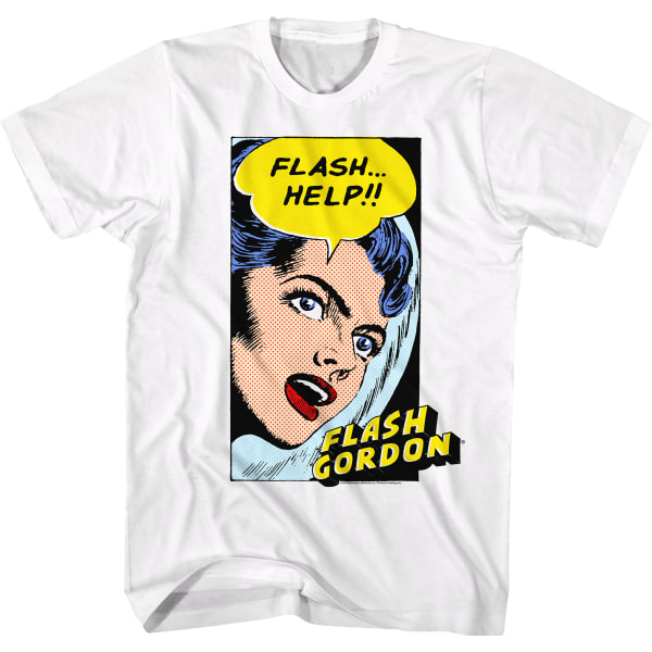 Hjälp Flash Gordon T-shirt Ny L