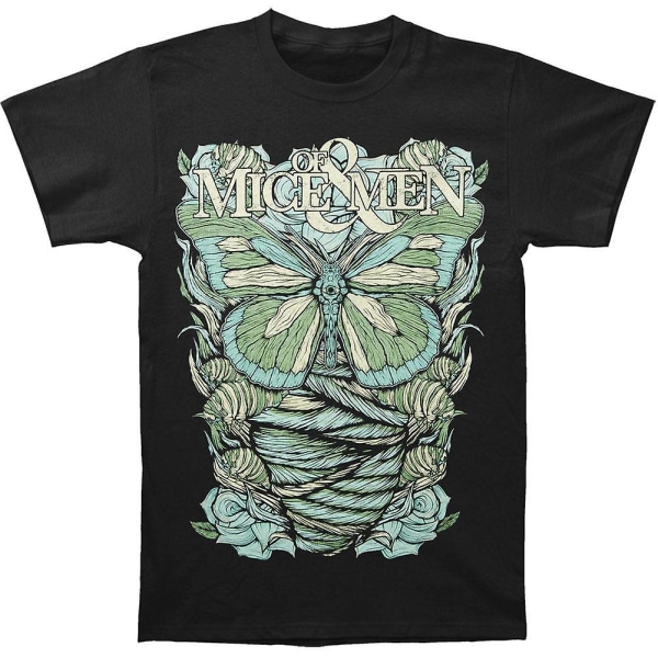 Of Mice & Men Butterfly T-shirt L