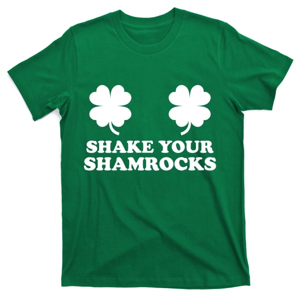 Shake Your Shamrocks St. Patricks Dag Kløvert-shirt XXL