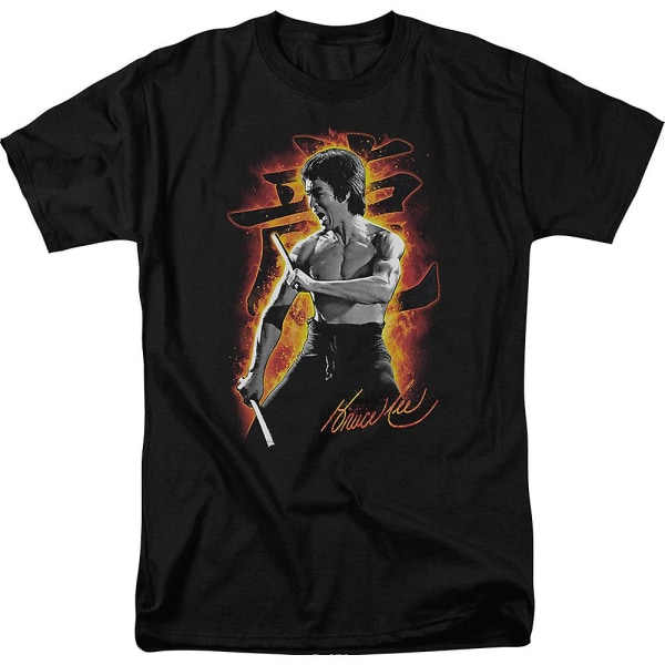 Autograf Bruce Lee T-shirt L