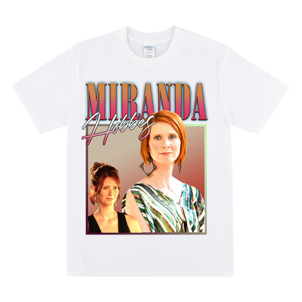 MIRANDA HOBBES Homage T-shirt White XL