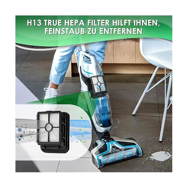 Suodatintehosteet Crosswave 17132, 2225n, 2582n, sarjoille, 1866 imurin suodattimet