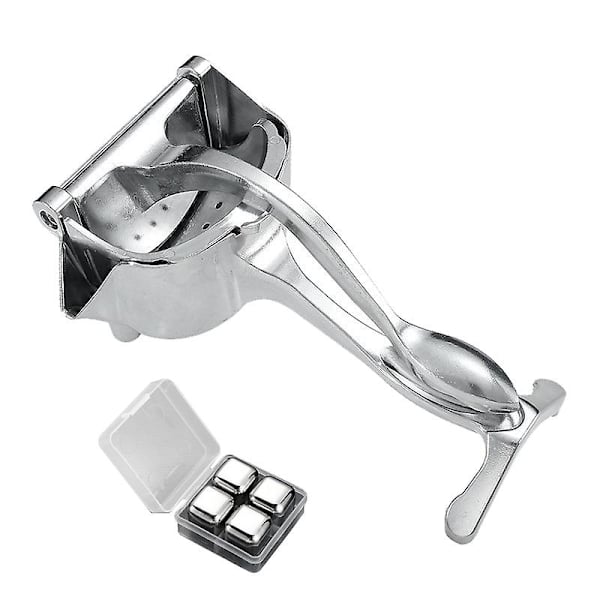 Manuell saftpressare i aluminiumlegering, handpressad saftpressare för granatäpple