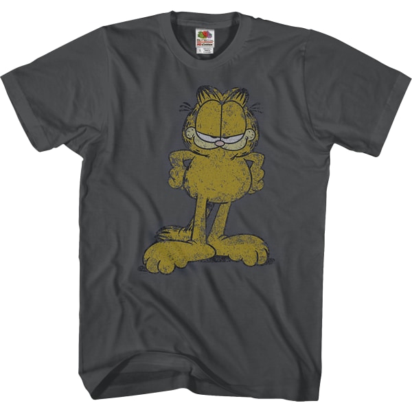 Distressed Garfield T-shirt S