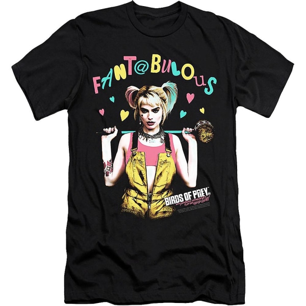 Fantabulous Harley Quinn Birds Of Prey -paita XXXL