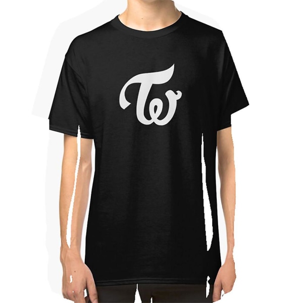 Twice - Logotyp - Vit T-shirt L