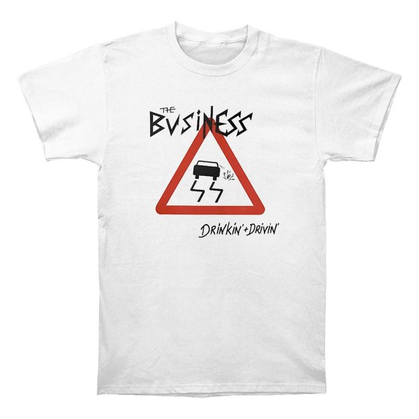 The Business Drinkin + Drivin Vit T-shirt XL