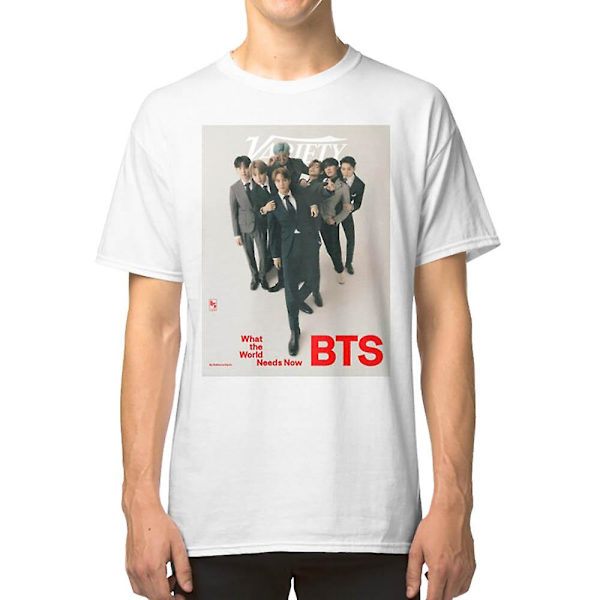BTS T-shirt Størrelse L sand