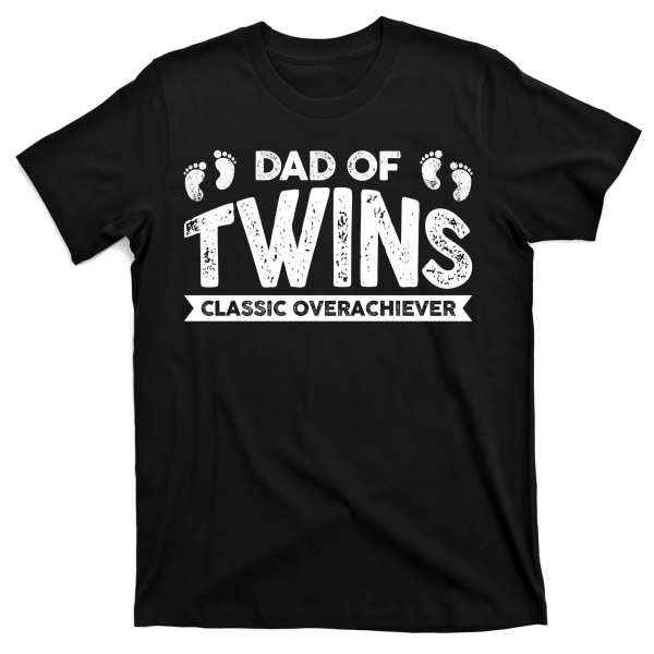 Pappa till Tvillingar Klassisk Överpresterare T-shirt M