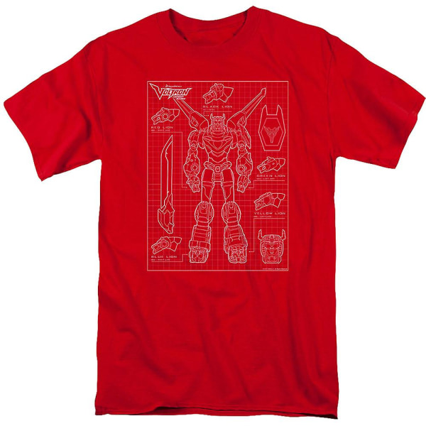 Voltron Schema T-shirt S