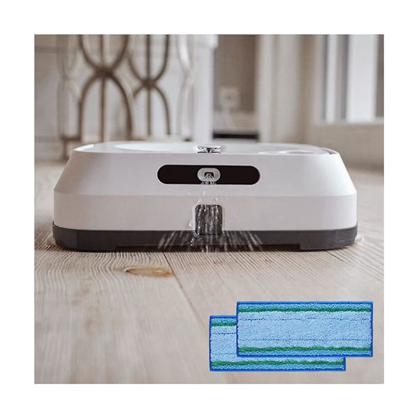 8 st våta moppdynor för Jet M6-serien M6 (6110) (6012) (6112) Tvättsbara återanvändbara Ultimate Robot