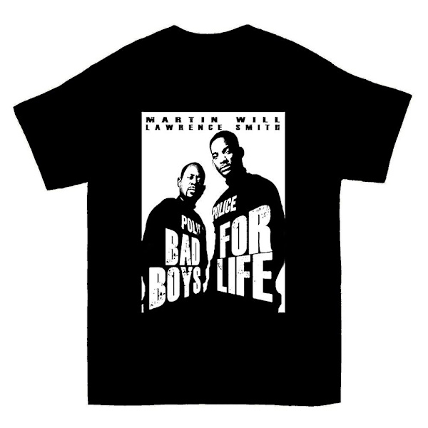 Bad Boys For Life T-shirt med eget tryck XXXL