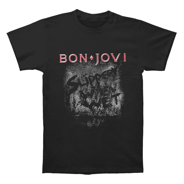 Bon Jovi Slippery When Wet Album T-shirt XL