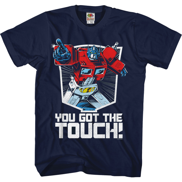 Optimus Prime You Got The Touch Transformers T-Shirt S