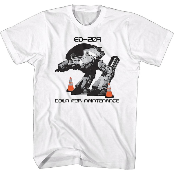 Down for Maintenance Robocop T-shirt S