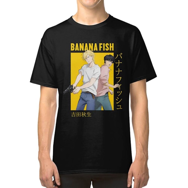 Banana Fish Ash Lynx Eiji Okumura Card Anime T-shirt XL