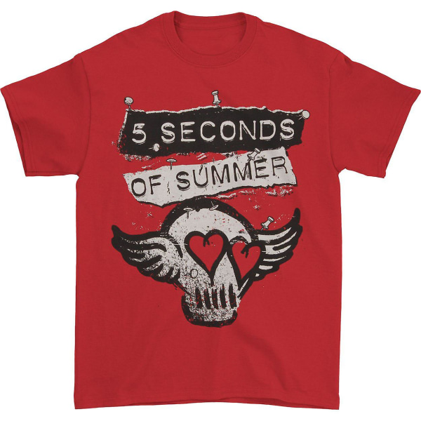 5 Seconds Of Summer Skull Wings T-shirt M