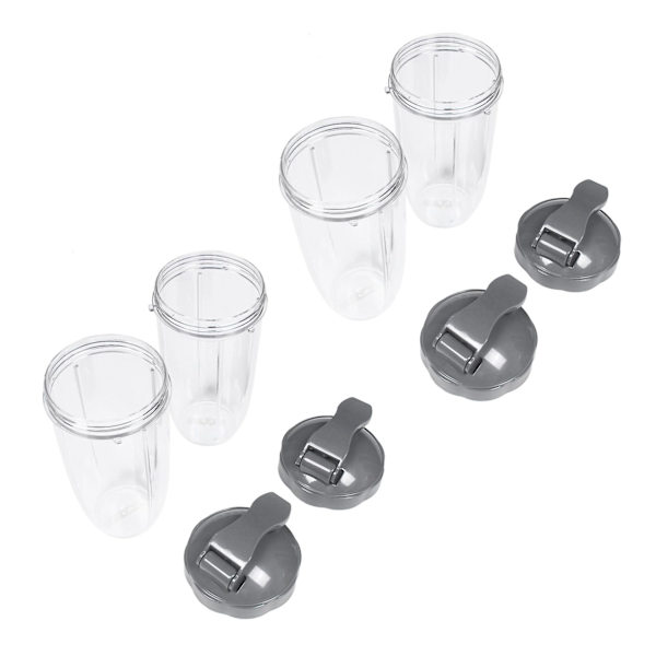 32oz Ersättningskopp med Vändlock för 600W och Professionella 900W Blender (4-pack)