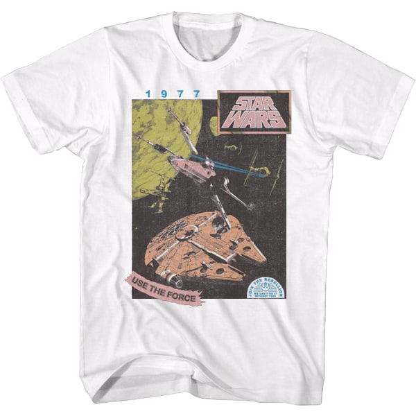 Bruk Kraften 1977 Star Wars T-skjorte S