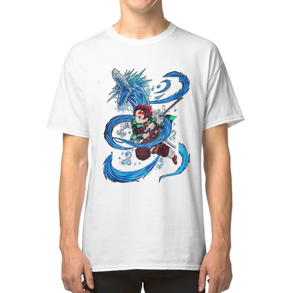 Vattendans Tanjiro Kamado (Demon Slayer) T-shirt XXL