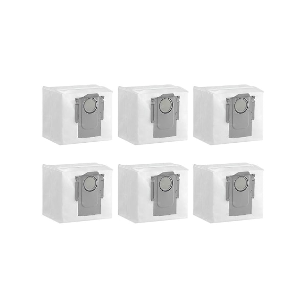 6-pakks støvpose for robotstøvsuger Q5+ / Q7+ / Q7 Max+ / S7 Maxv Ultra / G10s / T8 Plus