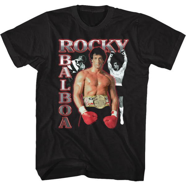 Rocky Balboa Collage Rocky T-skjorte XXXL