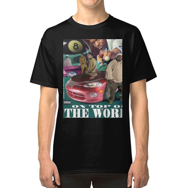 The 90s were something else \"Featuring the hit space age pimpin\" damn now we going backwards T-shirt M