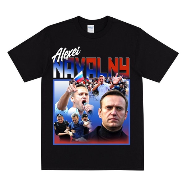 ALEXEI NAVALNY Hyldest T-shirt Black L