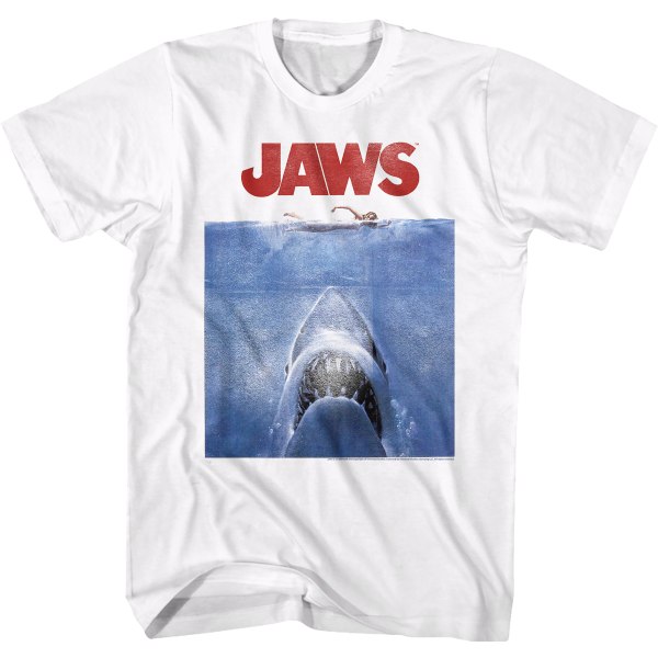 Klassisk Poster Jaws T-shirt M