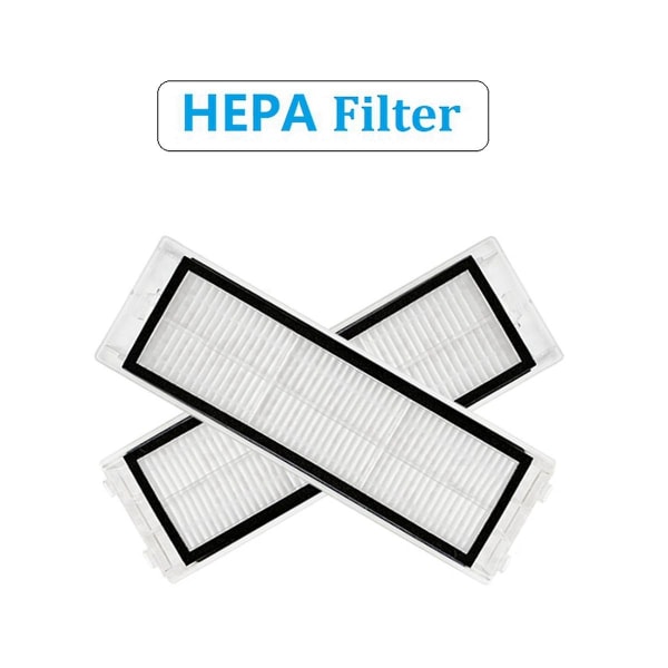 4 stk. til L10s Ultra S10 S10 Pro S20 Robotstøvsuger Reservedele HEPA-filter