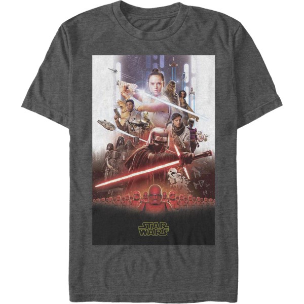 The Rise Of Skywalker Filmposter Star Wars T-skjorte XXXL