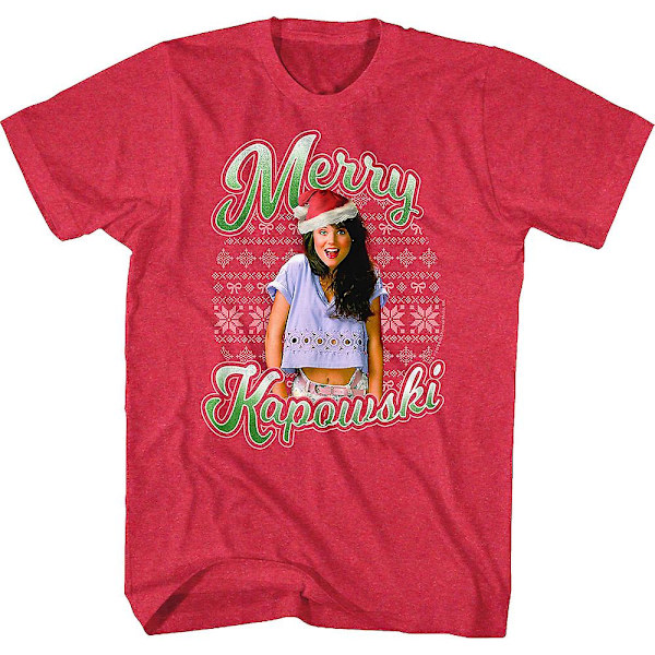 Merry Kapowski Reddet Fra Klokken T-shirt XXL