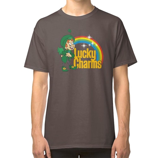 Lyckoklöver Retro St. Patrick's Day T-shirt för kvinnor / män / barn T-shirt black XL